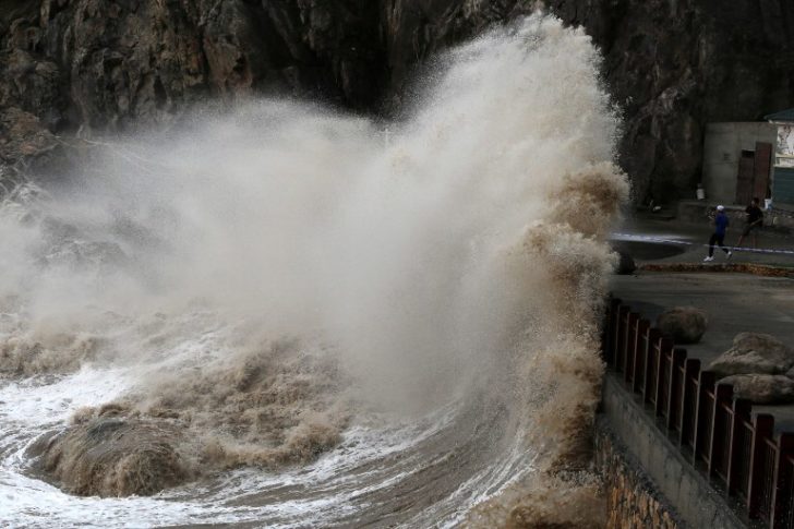 CHINA-WEATHER-TYPHOON