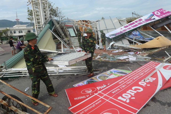 VIETNAM-WEATHER-TYPHOON