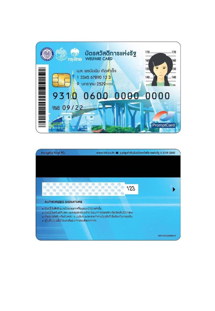บัตรสวัสดิการคนจน