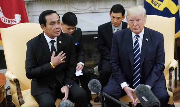 US-THAILAND-TRUMP-PRAYUT