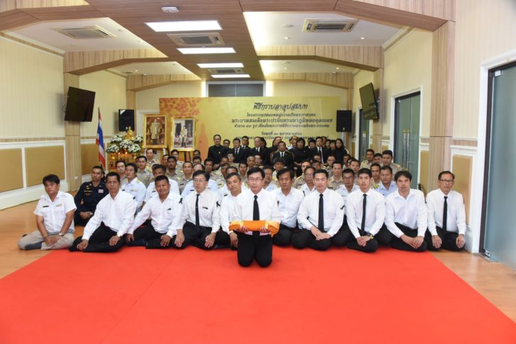 ข้าราชการกระทรวงเกษตรร่วมอุปสมบทหมู่