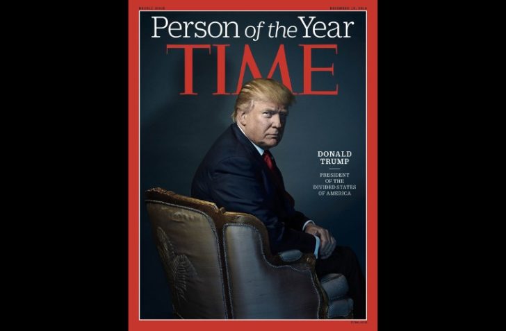 Trump says he turned down Time's 'Person of the Year'