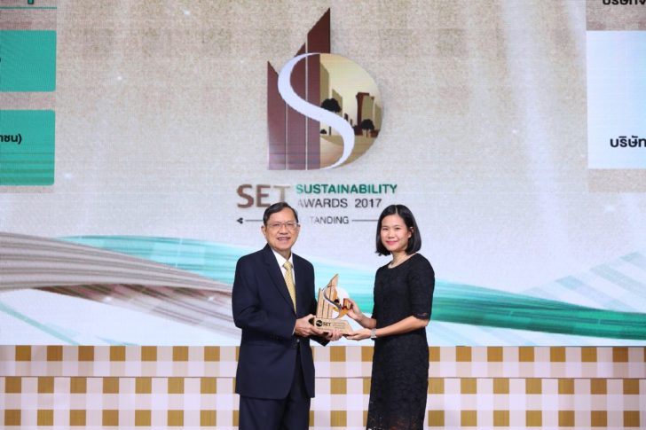 MINT receives two Awards from SET Sustainability Awards 2017 1