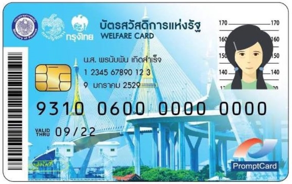 บัตรสวัสดิการแห่งรัฐ บัตรคนจน
