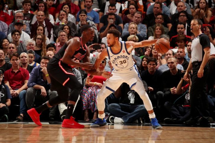 Golden State Warriors v Miami Heat