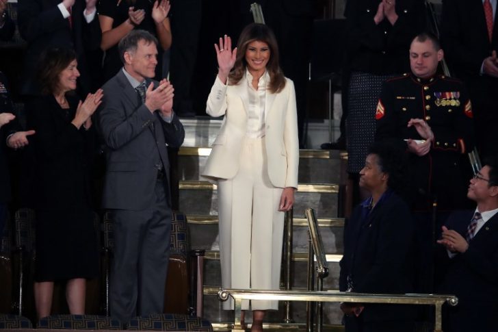 President Trump Addresses The Nation In His First State Of The Union Address To Joint Session Of Congress