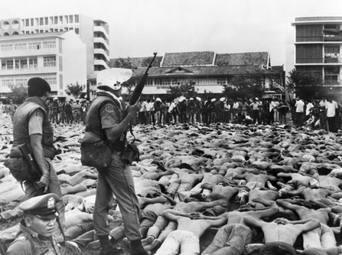 THAILANDE-MANIFESTATION-ARRESTATION