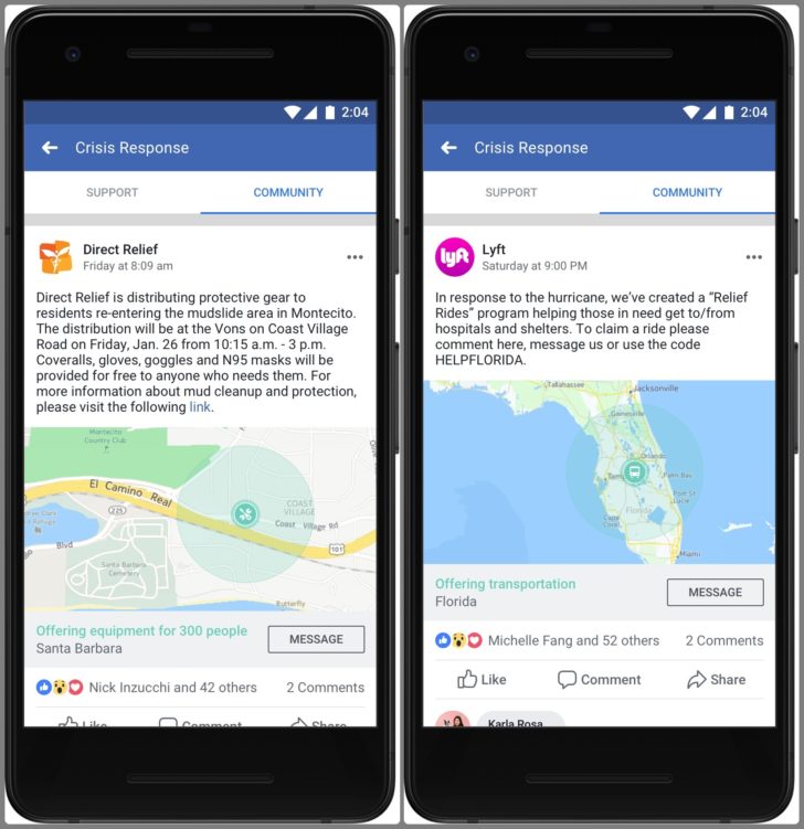 Community facebook