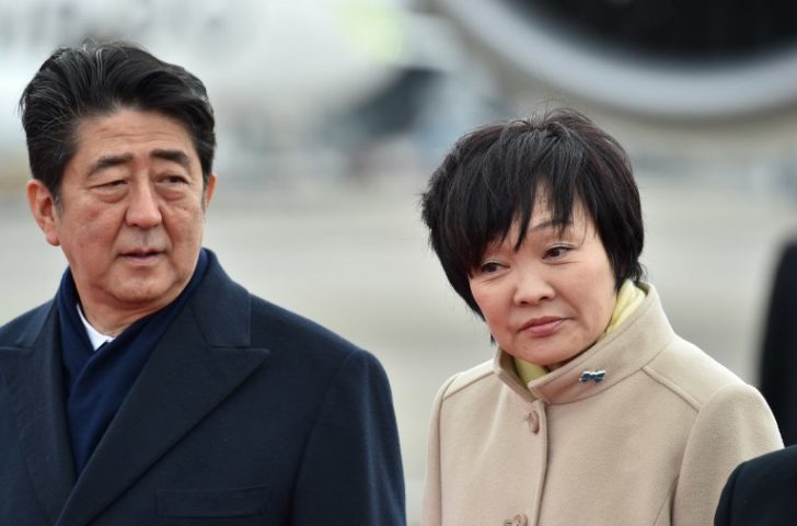 FILES-JAPAN-POLITICS-SCANDAL-ABE