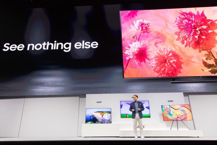 2018 QLED TV at First Look NY. (1)