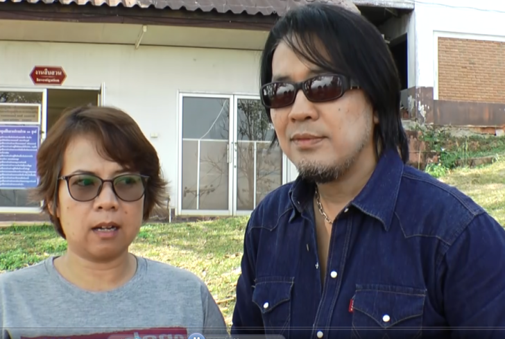 น.ส.ฎายิน เพชรรัตน์ -นายพีระบุญ เจริญวัย