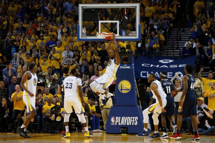 New Orleans Pelicans v Golden State Warriors - Game One