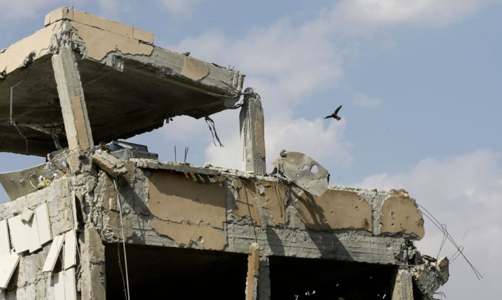 SYRIA-CONFLICT-STRIKES