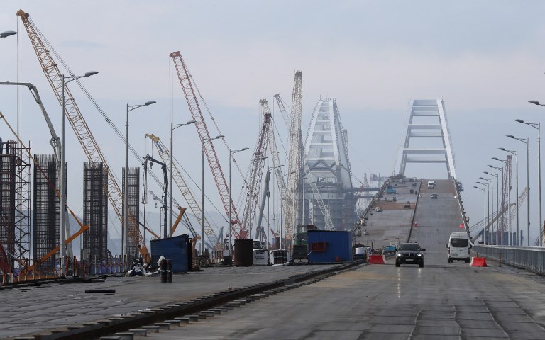 ปูติน' เปิดสะพานเชื่อม 'ไครเมีย' ทุบสถิติยาวสุดในยุโรป