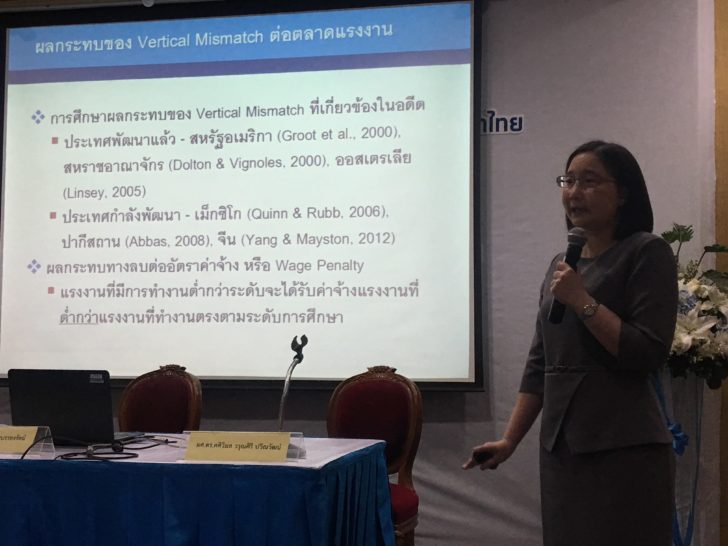ดร.ศศิวิมล วรุณศิริ ปวีณวัฒน์ อาจารย์ประจำคณะเศรษฐศาสตร์ ม.หอการค้าไทย