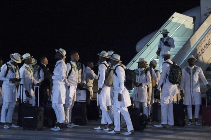 FBL-WC-2018-NGR-ARRIVAL