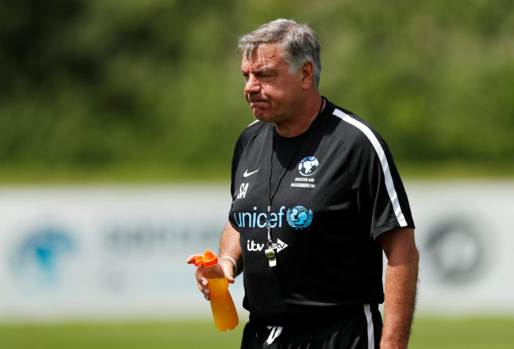 England & Soccer Aid World XI Training