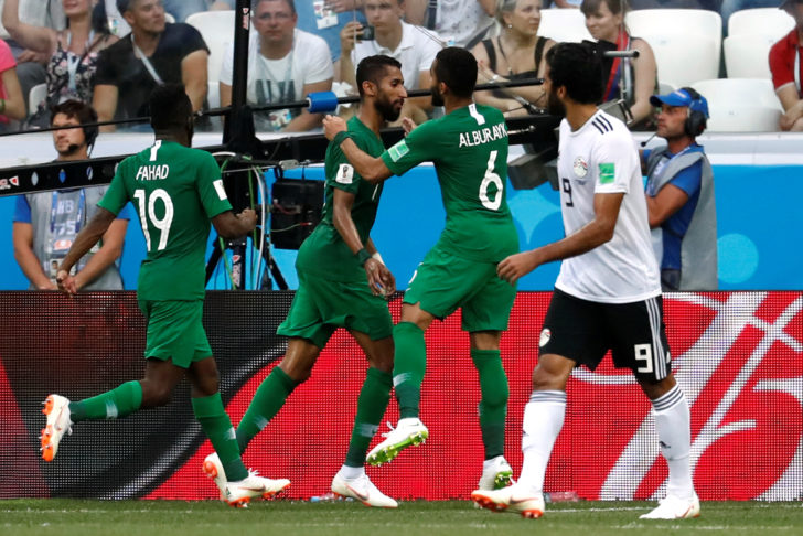 World Cup - Group A - Saudi Arabia vs Egypt