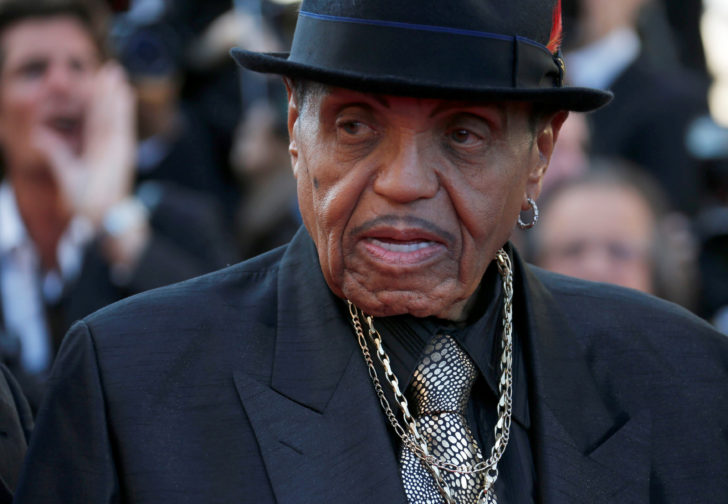 FILE PHOTO: Joe Jackson father of the late pop star Michael Jackson arrives for the screening of the film