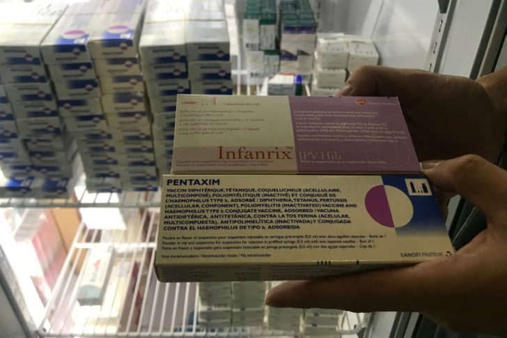 HONG KONG-CHINA-HEALTH-VACCINE-SCANDAL