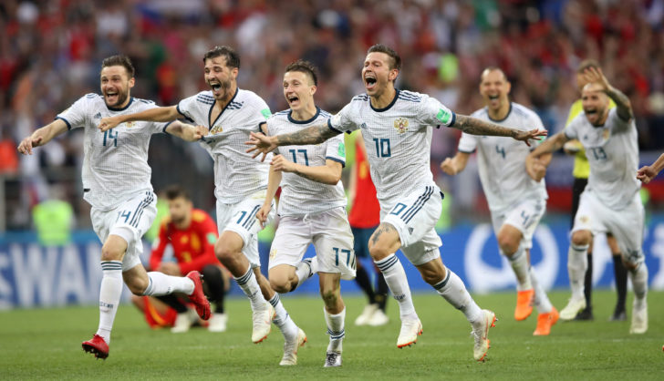 World Cup - Round of 16 - Spain vs Russia