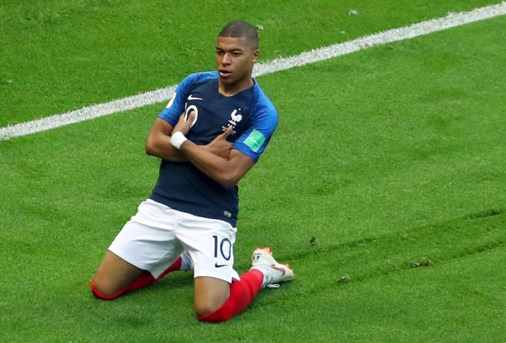FILE PHOTO: World Cup - Round of 16 - France vs Argentina
