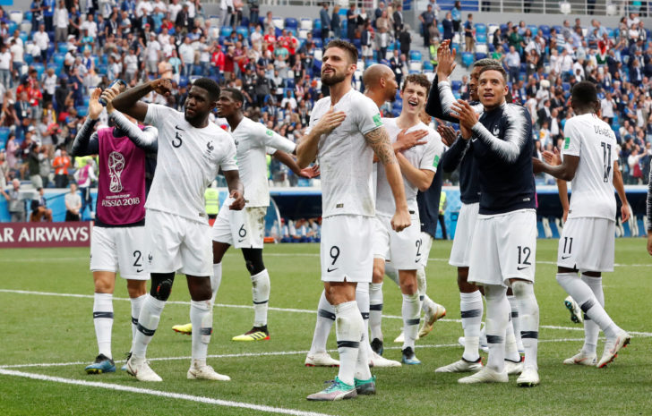 World Cup - Quarter Final - Uruguay vs France