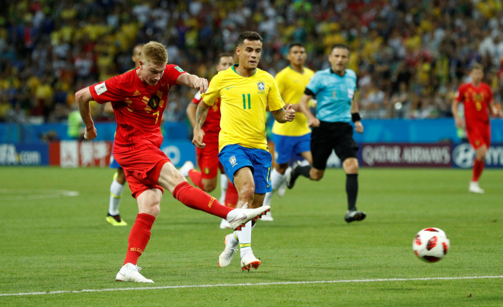 World Cup Quarter Final Brazil vs Belgium