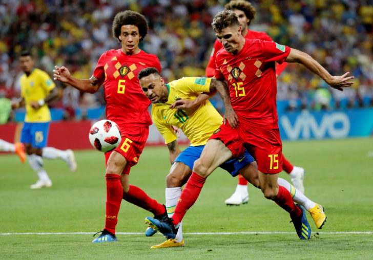 World Cup - Quarter Final - Brazil vs Belgium