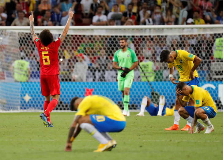 World Cup - Quarter Final - Brazil vs Belgium