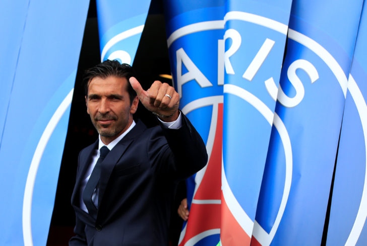 Paris St Germain Introduce New Goalkeeper Gianluigi Buffon