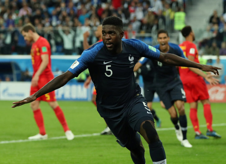 World Cup - Semi Final - France v Belgium