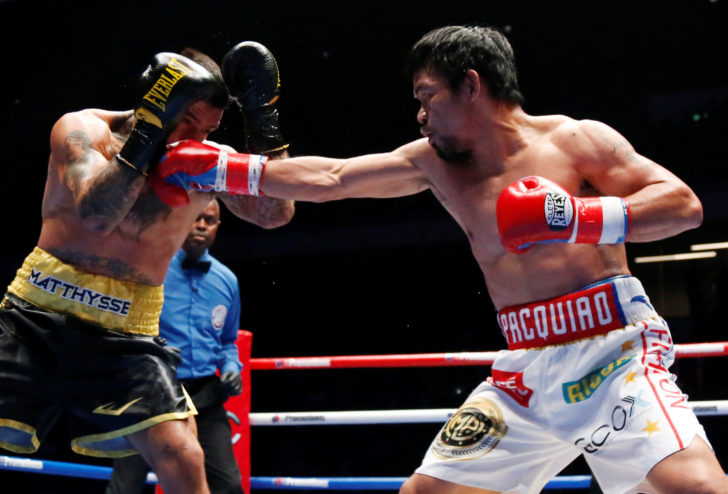 Boxing - WBA Welterweight Title Fight - Manny Pacquiao v Lucas Matthysse