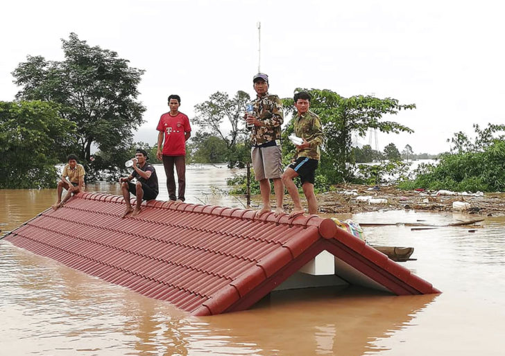 Laos Dam Collapse