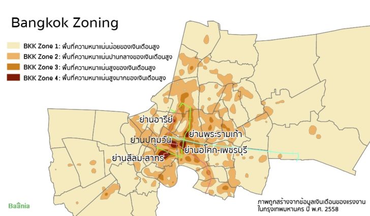 แผนที่ซีบีดี
