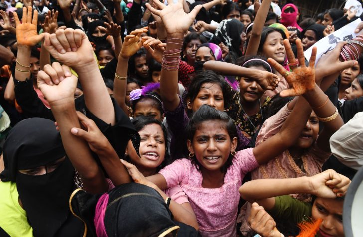 MYANMAR-BANGLADESH-REFUGEE-UNREST-ROHINGYA