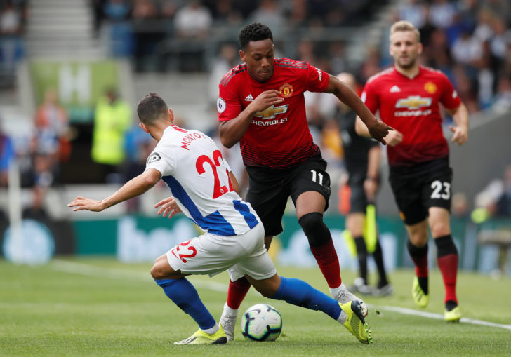 Premier League - Brighton & Hove Albion v Manchester United
