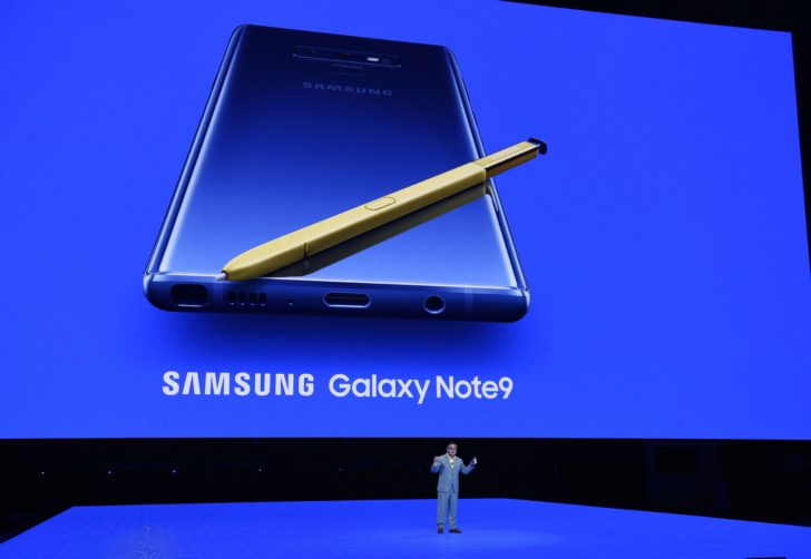 US-TECNOLOGY-SAMSUNG-GALAXY NOTE 9