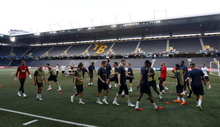 Champions League - Manchester United Training