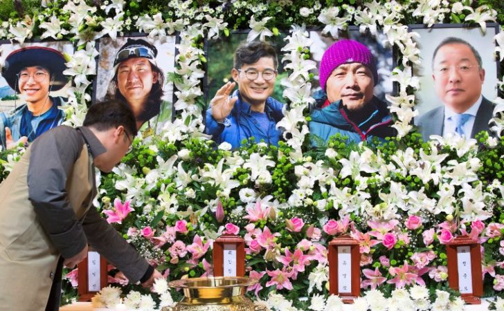 SKOREA-NEPAL-MOUNTAINEERING-ACCIDENT