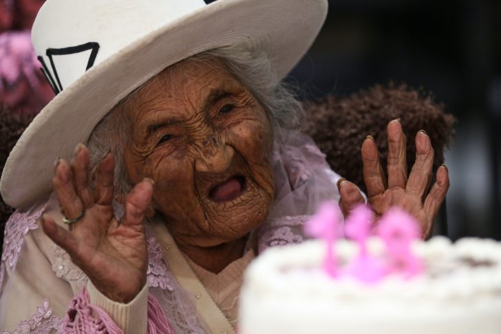 BOLIVIA-ELDERLY-WOMAN