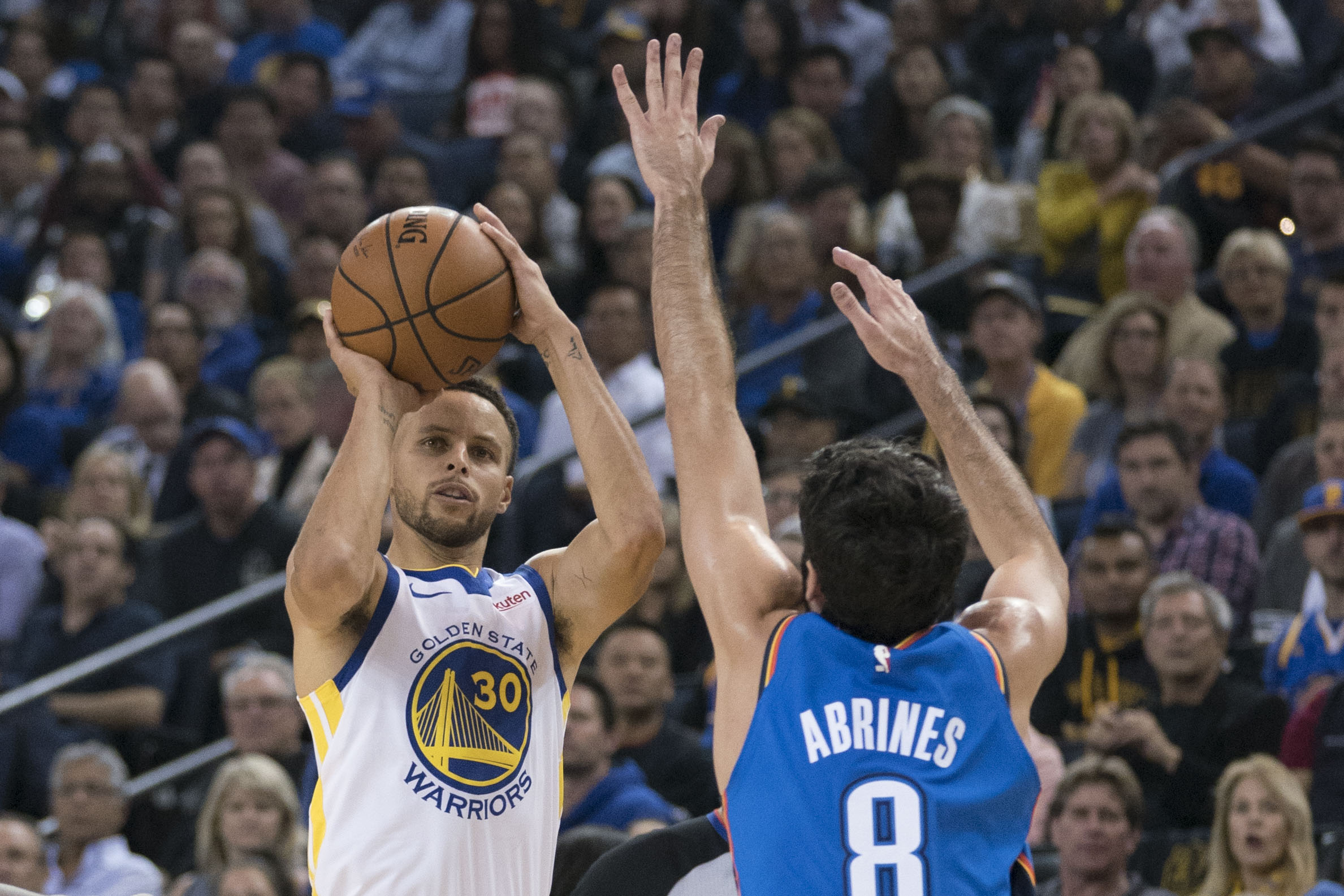 NBA: Oklahoma City Thunder at Golden State Warriors