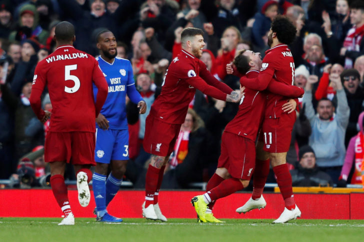 Premier League - Liverpool v Cardiff City