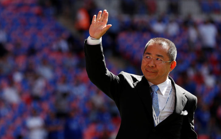 FILE PHOTO - Leicester City chairman Vichai Srivaddhanaprabha before Leicester City v Manchester United match