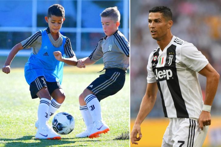 SPORT-PREVIEW-Cristiano-Ronaldo-Jr-and-Cristiano-Ronaldo