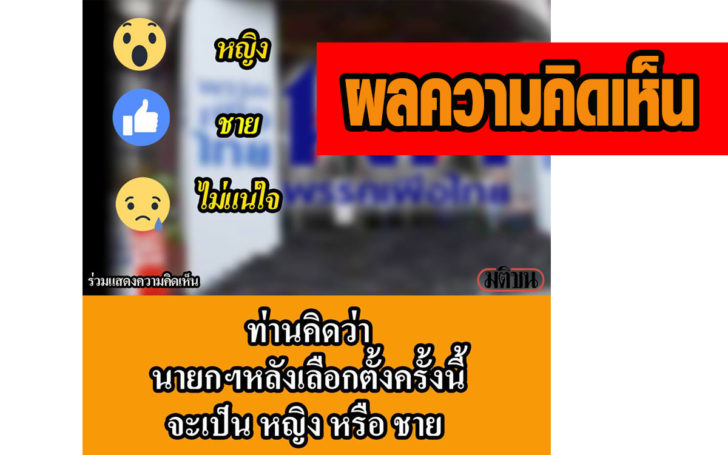 ผลความคิดเห็น