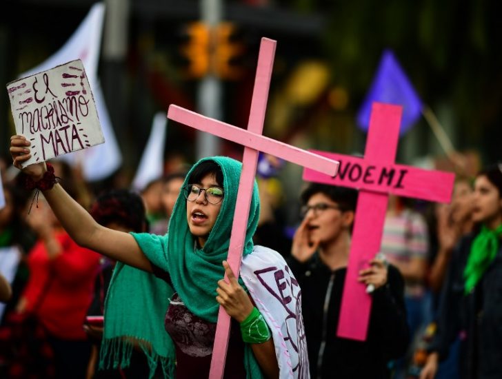 MEXICO-WOMEN-VIOLENCE-RIGHTS-DEMO