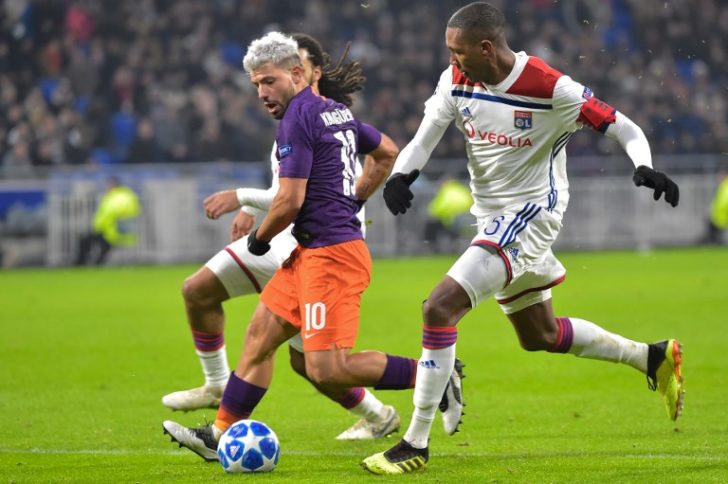 FBL-EUR-C1-LYON-MANCHESTER CITY