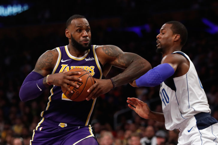 Dallas Mavericks v Los Angeles Lakers
