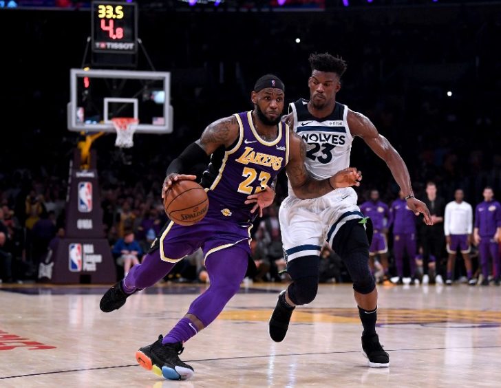 Minnesota Timberwolves v Los Angeles Lakers